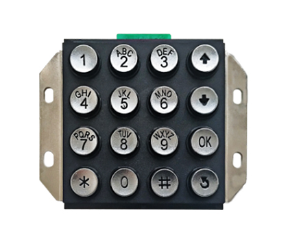 16位鋅合金按鍵AFT-KEY-02